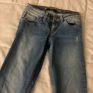 Guess jeans skinny/ low rise size 24